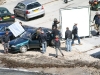 Filming on the beach at Port Isaac